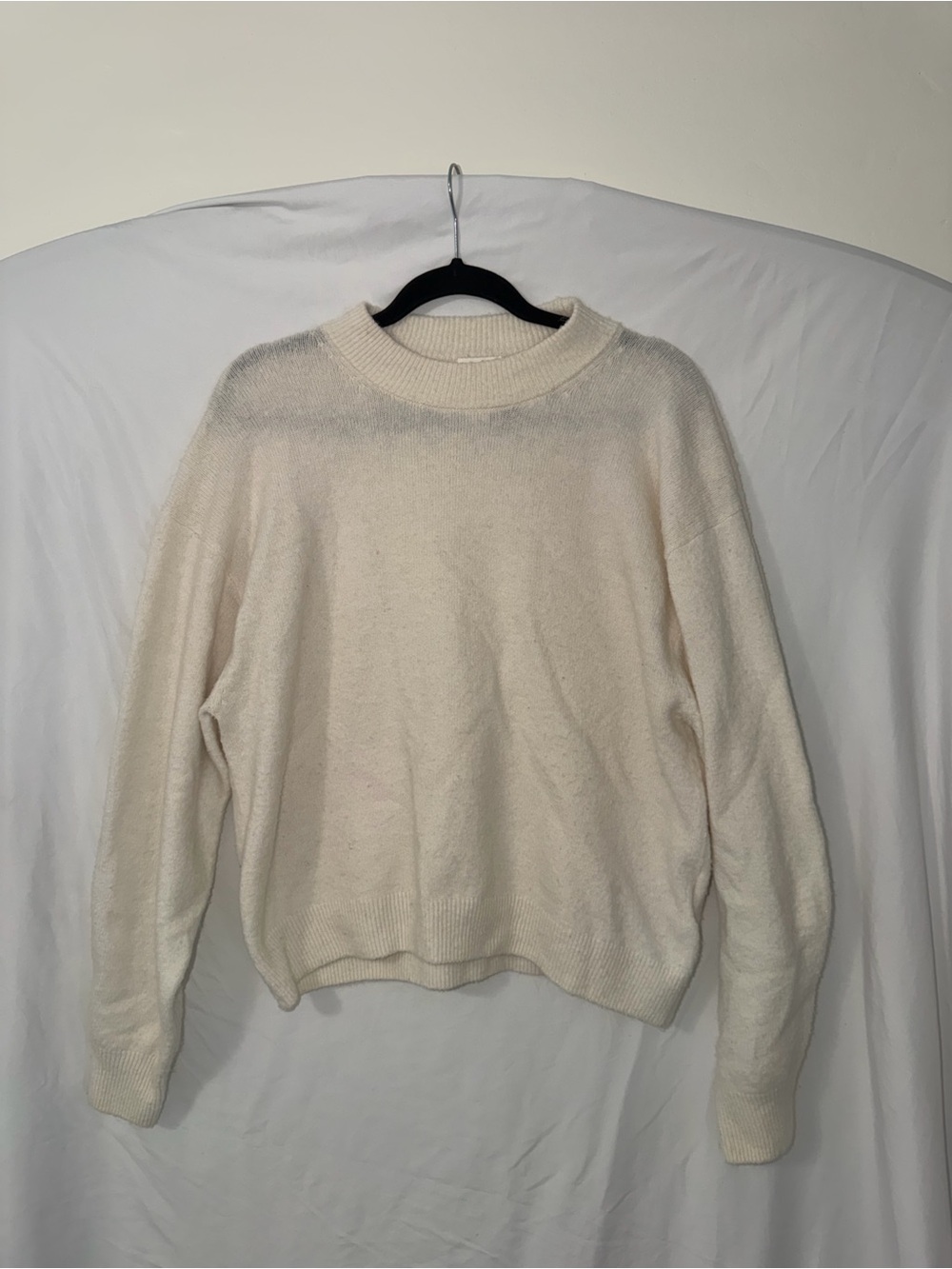 H&M Cream Crewneck Sweater